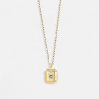 Birthstone December Necklace | 18K for Ladies