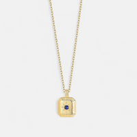 Birthstone September Necklace | 18K for Ladies