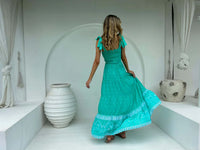 CAMILLE MAXI DRESS- ALLURE GREEN