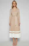 MARJ KNIT DRESS- LATTE