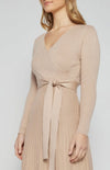 MARJ KNIT DRESS- LATTE