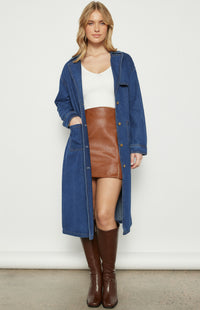 DONATELLA DENIM COAT