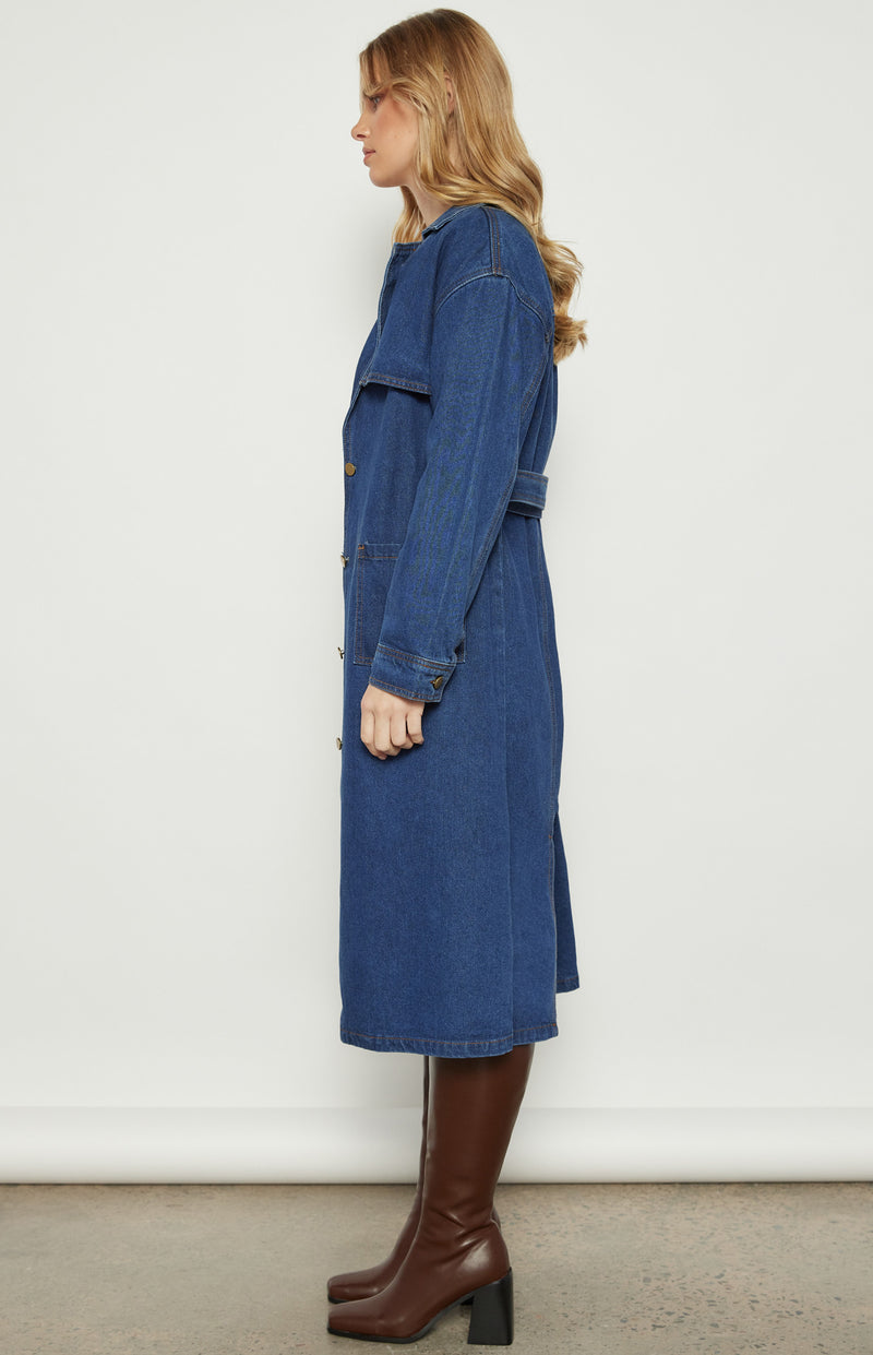 DONATELLA DENIM COAT