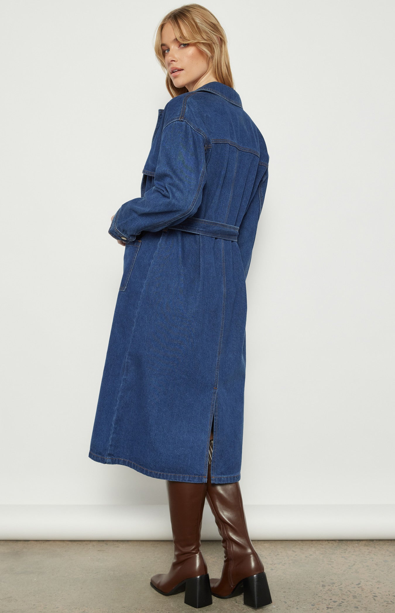 DONATELLA DENIM COAT