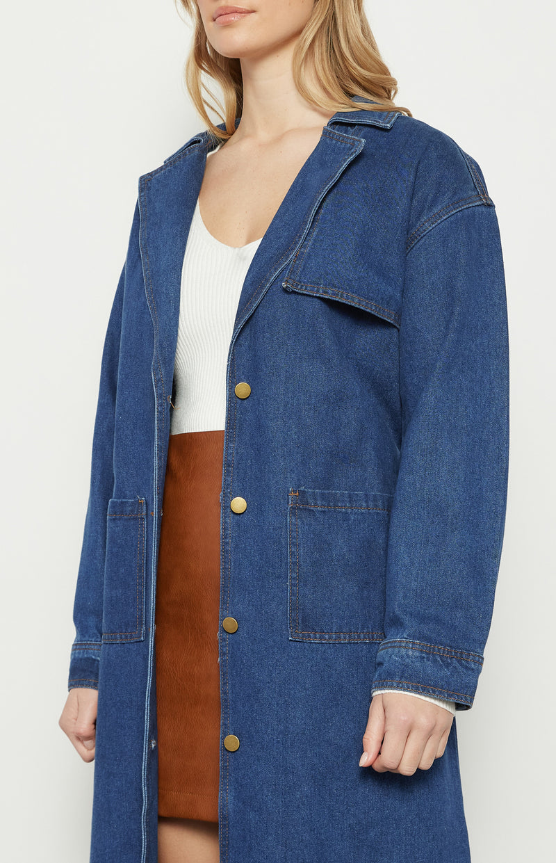 DONATELLA DENIM COAT