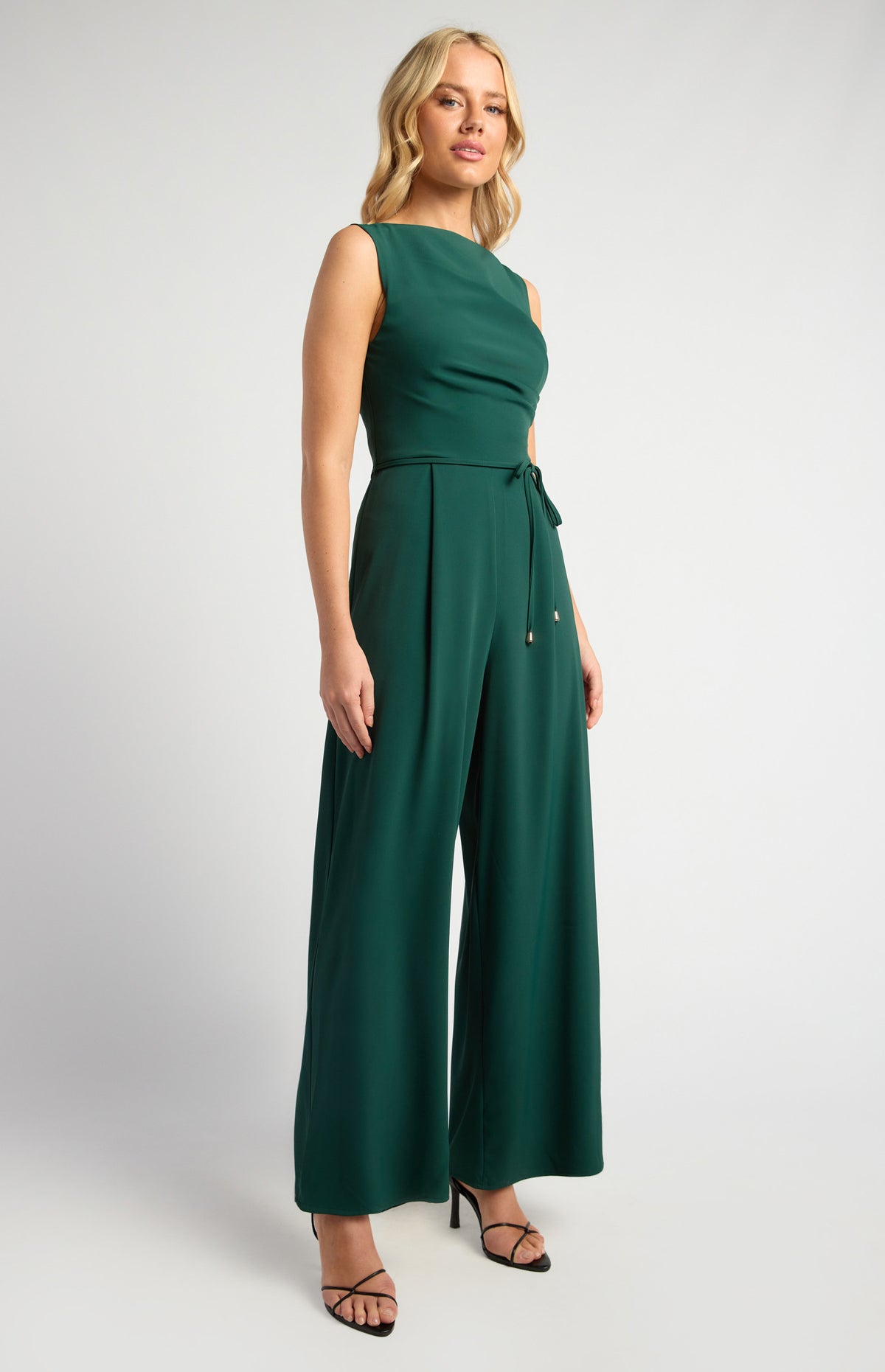 AYLA JUMPSUIT- EMERALD GREEN