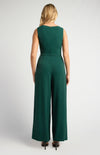 AYLA JUMPSUIT- EMERALD GREEN