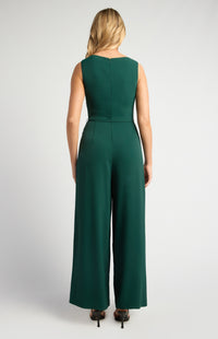 AYLA JUMPSUIT- EMERALD GREEN