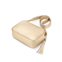 Raven Gold Crossbody Bag