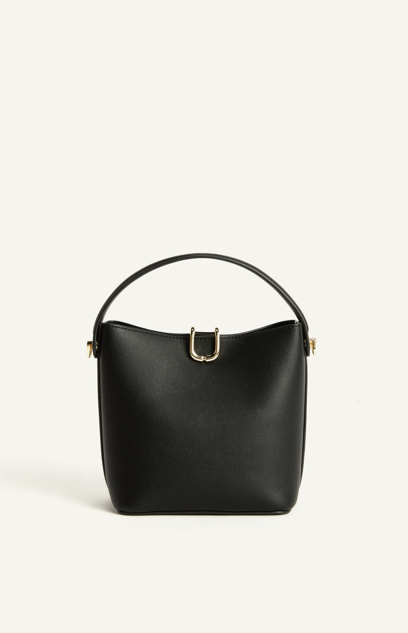 IVY HANDLE BAG- BLACK