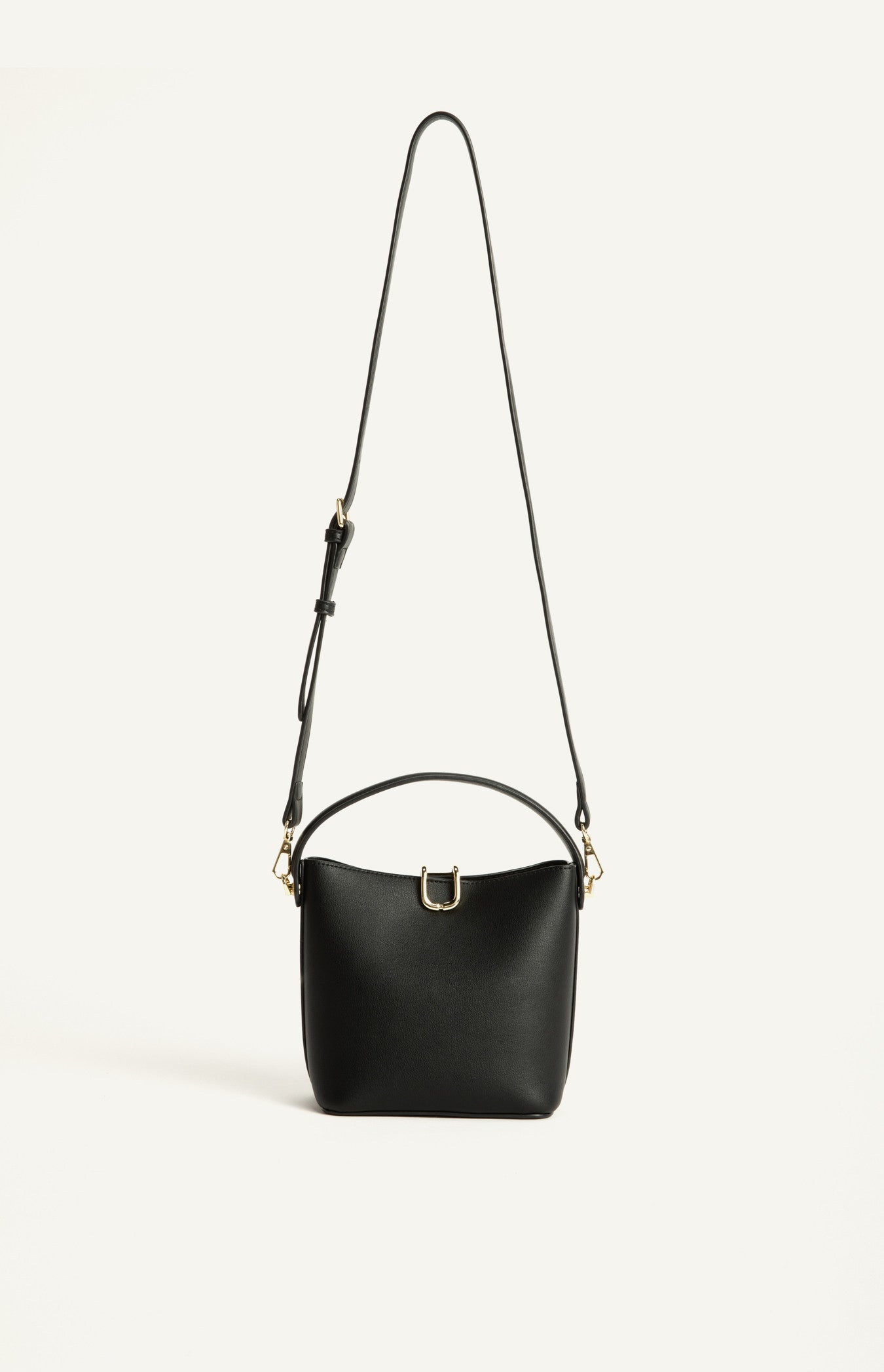 IVY HANDLE BAG- BLACK