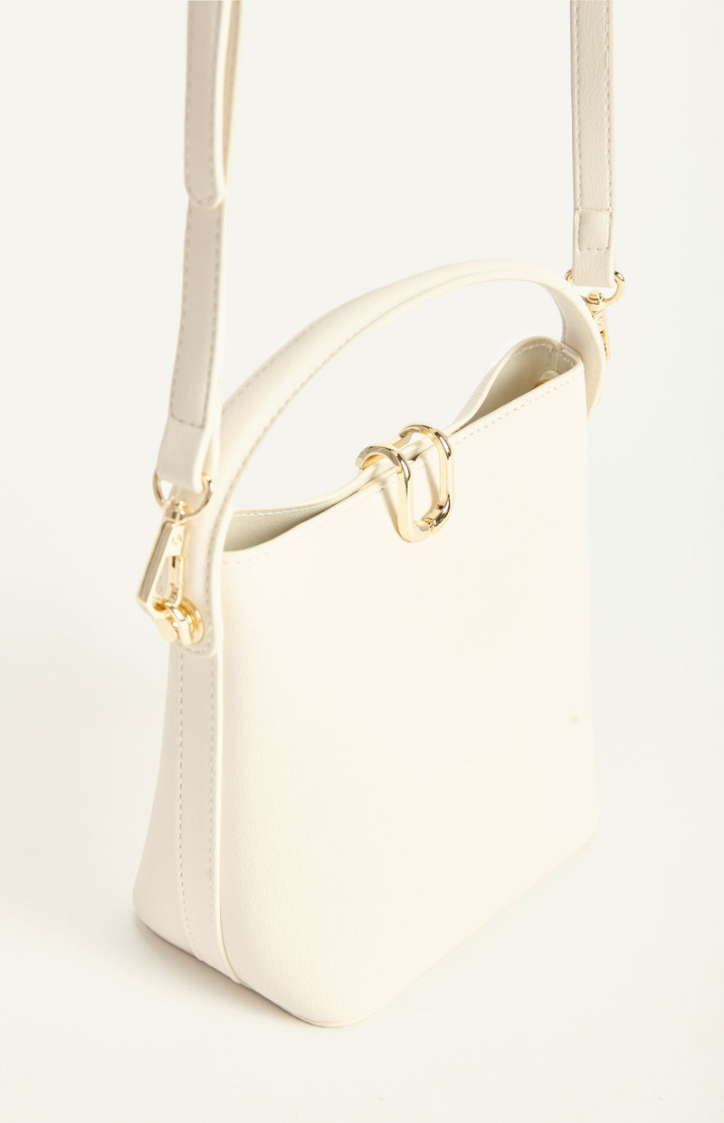 IVY HANDLE BAG- WHITE