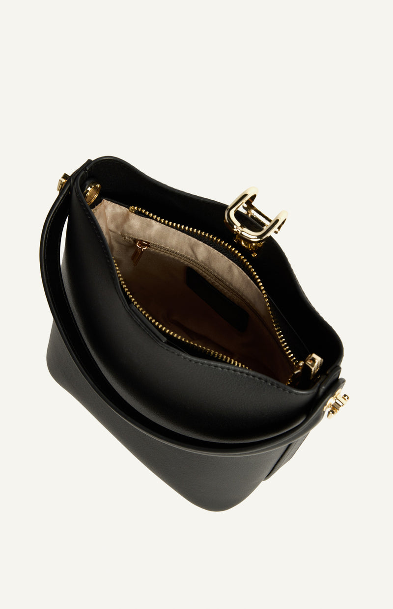 IVY HANDLE BAG- BLACK