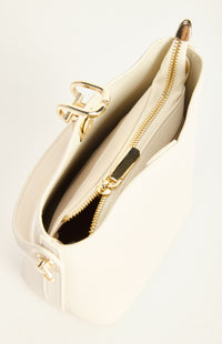 IVY HANDLE BAG- WHITE
