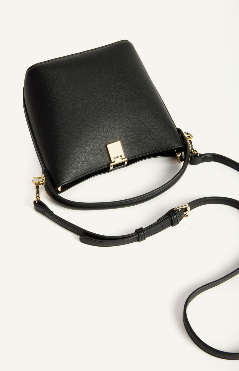 IVY HANDLE BAG- BLACK