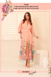 BERRY BABE MELON MAXI DRESS
