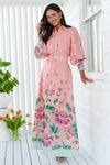 BERRY BABE MELON MAXI DRESS