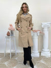 SANGGRE TRENCH COAT- BEIGE