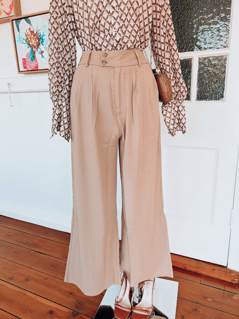 Ramona Pants// Camel