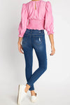 ENJEAN Mid Rise Skinny Jeans