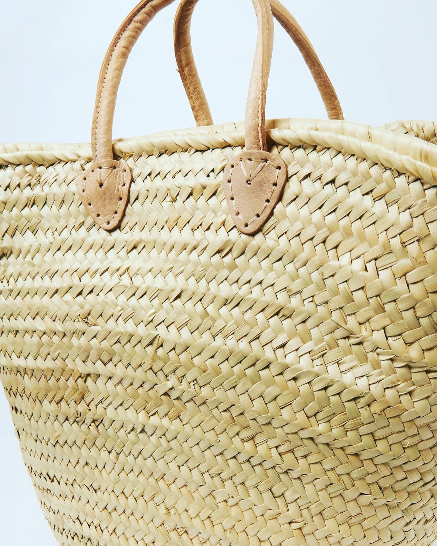 Lauren French Basket Bag- Natural